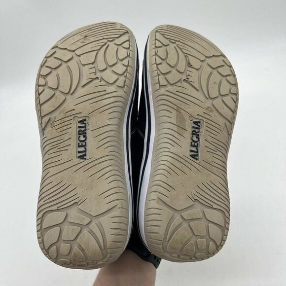 Alegria PG Lite Aaron Navy Suede Men’s Comfort Slip on Shoes size 40